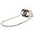 Borsa a catena Chanel Coco Mark Nero Crudo - vista 3