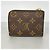 Louis Vuitton Monogram Portefeuille Noir Coin Case Castaño - vista 7