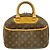 Louis Vuitton Monogram Trouville Handtasche Braun