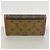 Louis Vuitton Monogram Reverse Portefeuille Sarah Dauphine Long Wallet Marrone - vista 9