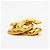Spilla Chanel Coco Mark placcata oro D'oro - vista 3