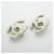 Orecchini a clip Chanel Silver Argento - vista 2