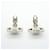 Orecchini a clip Chanel Silver Argento - vista 7