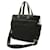 Borsa Tote Prada Triangle Nero - vista 3