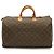 Borsa a mano Louis Vuitton Monogram Speedy 40 Marrone - vista 2