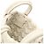 Charm per borsa in pelle Intrecciato Bottega Veneta Bianco Bianco sporco - vista 8