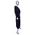 Henrik Vibskov Schwarzes asymmetrisches Wickelkleid - Ansicht 4
