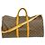 Borsa Boston Louis Vuitton - Monogram Keepall Bandoulière 55 Marrone
