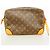 Borsa a tracolla Louis Vuitton Monogram Trocadero 30 Marrone - vista 9