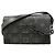 Borsa a tracolla portafoglio indossabile Louis Vuitton Monogram Eclipse Steamer Nero