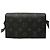 Borsa a tracolla portafoglio indossabile Louis Vuitton Monogram Eclipse Steamer Nero - vista 7
