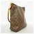 Borsa a tracolla Louis Vuitton Monogram Looping GM Marrone - vista 2
