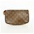 Borsa Louis Vuitton Monogram Pochette Accessoires Marrone - vista 10