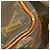 Borsa a tracolla Louis Vuitton Monogram Mini Amazon Marrone - vista 8
