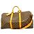 Keepall Borsa Boston Louis Vuitton Marrone