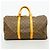 Keepall Borsa Boston Louis Vuitton Marrone - vista 12