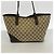 Borsa Tote Gucci GG Canvas Marrone Beige - vista 12