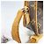 Borsa a tracolla Louis Vuitton Monogram Gibeciere PM Marrone - vista 11
