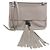 Borsa a tracolla in pelle con nappe Gucci Daily Bamboo Marrone