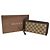 Cartera larga Gucci Bamboo con cremallera redonda Castaño Beige - vista 2