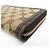 Cartera larga Gucci Bamboo con cremallera redonda Castaño Beige - vista 6