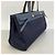 Hermès Borsa Tote Hermes Herbag Cabas Blu navy - vista 2