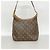 Borsa a tracolla Louis Vuitton Monogram Reverse Hobod Fine PM Marrone - vista 11