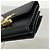 Céline Portafoglio tri-fold in pelle Celine Triomphe Nero - vista 5