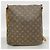 Borsa a tracolla Louis Vuitton Monogram Musette Marrone - vista 11