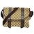 Gucci GG Canvas Brown Schultertasche Braun