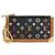 Louis Vuitton Monogram Multicolore Key Pouch Black