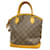 Borsa Louis Vuitton Monogram Lockit Marrone