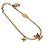 Bracciale con ciondoli in oro Louis Vuitton D'oro