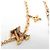 Bracciale con ciondoli in oro Louis Vuitton D'oro - vista 5