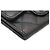 Porta-cartões Chanel Matelassé Classic Flap em preto - vista 4