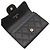 Porta-cartões Chanel Matelassé Classic Flap em preto - vista 6