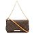 Bolso de hombro Louis Vuitton Monogram Favorite PM Castaño