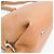 Borsa a tracolla Salvatore Ferragamo Gancini Medium Sophia Marrone chiaro - vista 5