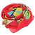 Hermès Pareo in cotone Hermes PAZ UNIVERSAL Stola da donna Rosso Multicolore