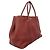 Hermès Borsa Tote Hermes Garden PM Rosso - vista 2