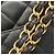 Borsa a tracolla Chanel Large Black Matelassé Nero - vista 8