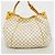 Borsa a tracolla Louis Vuitton Damier Azur Galliera GM Bianco - vista 11