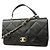Borsa a tracolla Chanel Matelassé con catena Nero