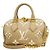 Borsa Louis Vuitton Monogram Empreinte Bicolor Speedy Bandoulière 20 Grigio Crudo