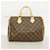Borsa Louis Vuitton Monogram Speedy 30 Marrone - vista 12