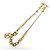 Collana con pendente in oro Louis Vuitton D'oro - vista 3