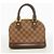 Borsa Louis Vuitton Damier Alma BB Damier ebene - vista 10