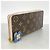Louis Vuitton Monogram Portefeuille Clemence Long Wallet Rosa Blu - vista 2