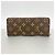 Louis Vuitton Monogram Portefeuille Clemence Long Wallet Rosa Blu - vista 9