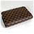 Clutch Louis Vuitton Saint Second Bag Marrone Damier ebene - vista 2